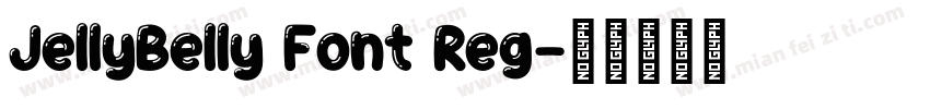 JellyBelly Font Reg字体转换